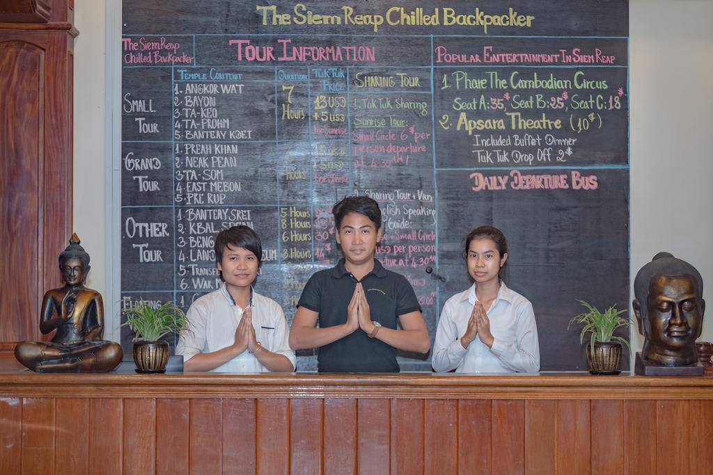 The Siem Reap Chilled Backpacker Hostel Eksteriør bilde
